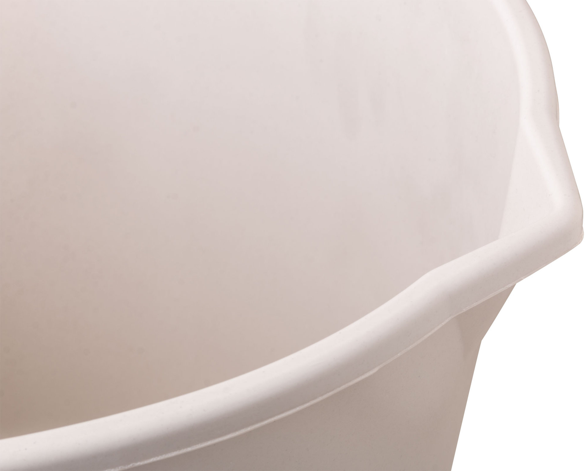 Ведро строительное пластиковое эластичное для перемешивания раствора с носиком 20 л (04084)