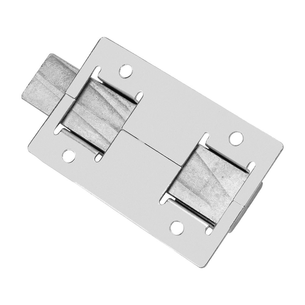 Задвижка дверная ЗД-02, цинк, (Металлист) (91507)