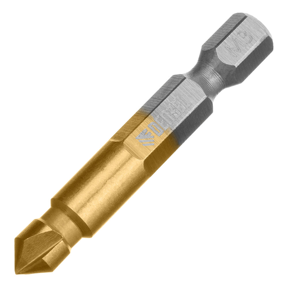 Зенковка конусная под М3, HSS, по металлу, 6-гранный хвостовик Denzel (72301)