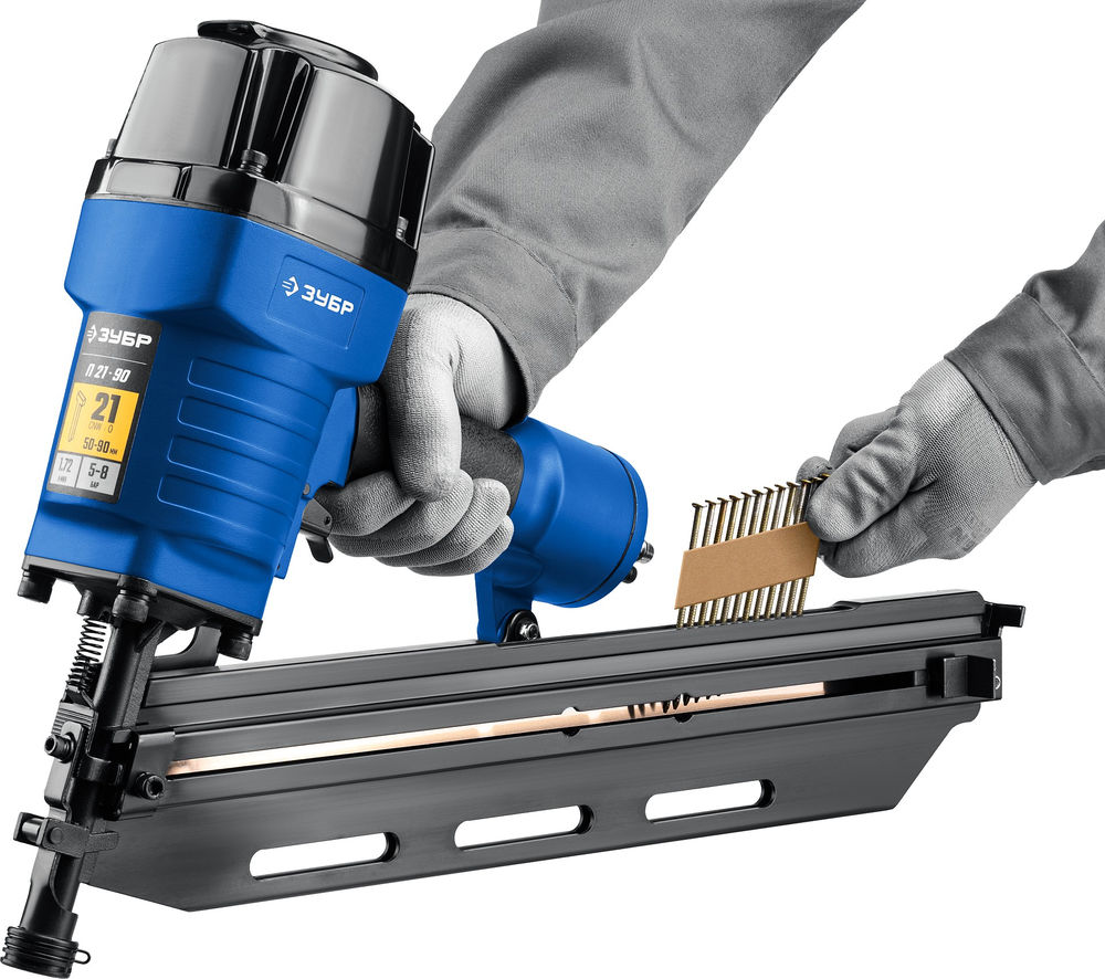 Гвозди реечные рифленые оцинкованные SN21 80 x 3.1 мм, 2010 шт ЗУБР 305396-80