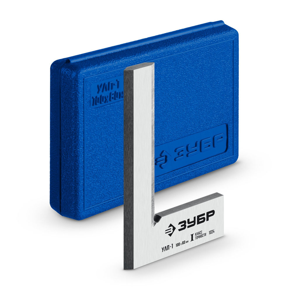 Угольник поверочный лекальный УЛП-1 100 x 60 мм, 1 класс точности ЗУБР 34674-10