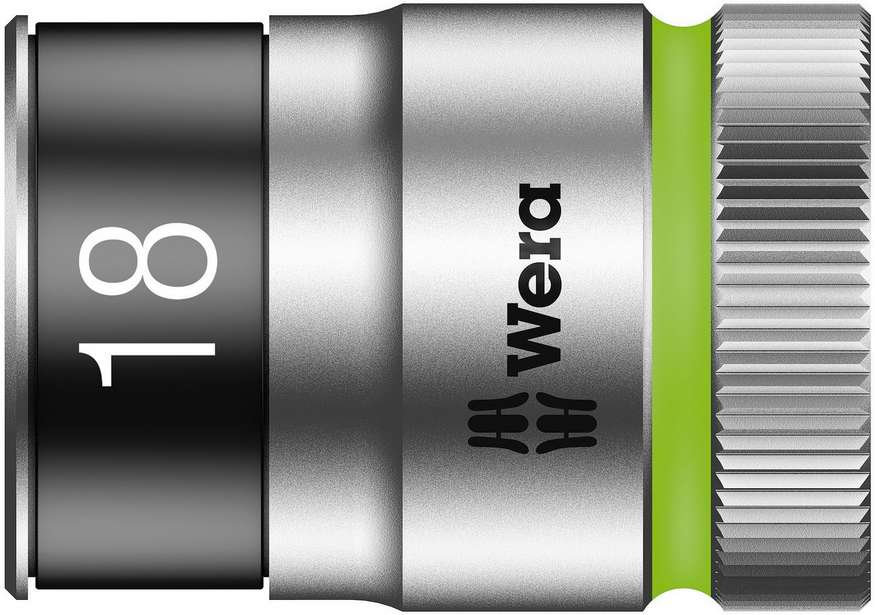 8790 HMC HF Zyklop Головка торцевая 6-гранная, 1/2, с фиксацией, 18 x 37 мм (WE-003738)