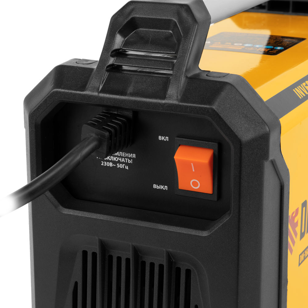 Аппарат инвертор. дуговой сварки DM-180 Standart, 180 А, ПВ 60% Denzel (94324)