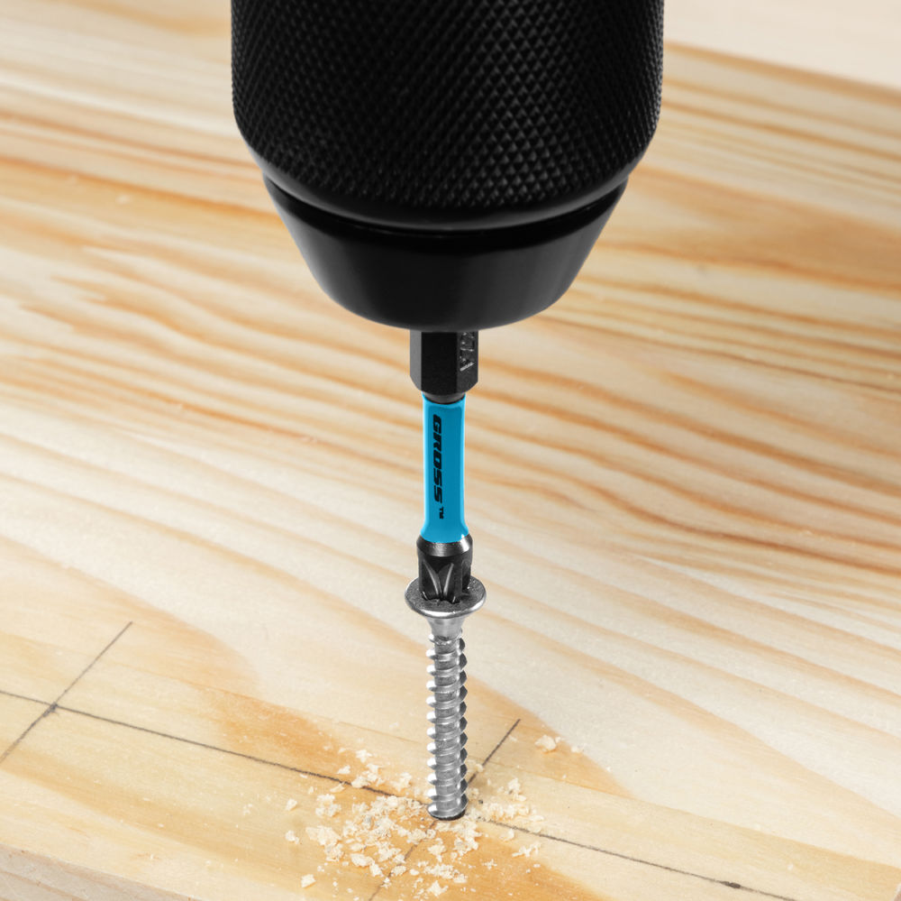 Бита торсионная PZ2 x 50 мм, для ударных шуруповертов, 10 шт. Gross (11495)