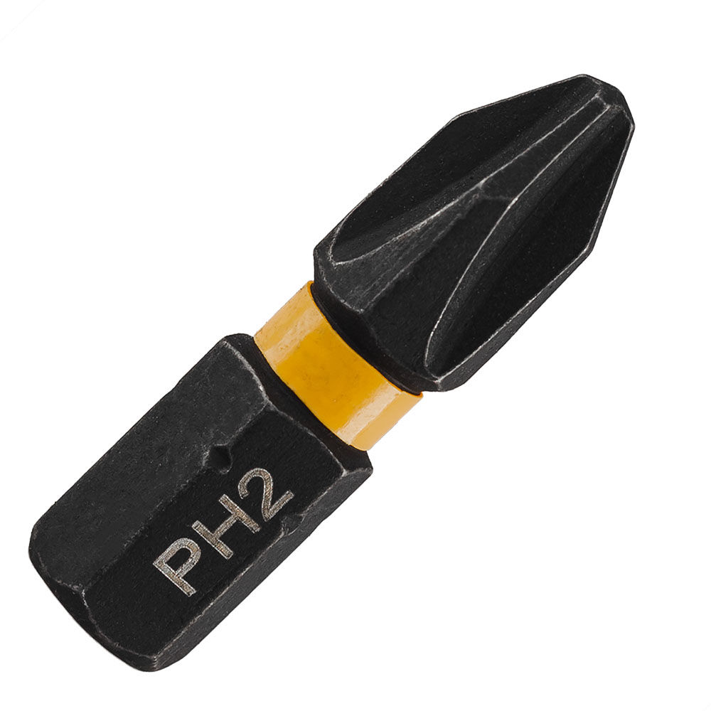 Бита ударная RUNTEC H6.35 25мм PH2 5шт., RUNTEC, RT-IB25