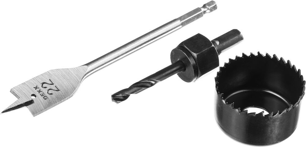 Набор для врезки замков 54 мм DEXX 2949-54-H3