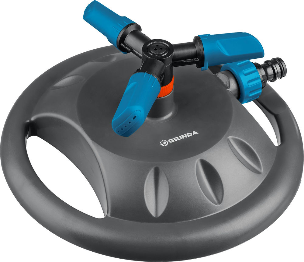 Круговой распылитель RR-B, 3 сопла, на подставке, ударопрочный пластик, PROLine GRINDA 429315