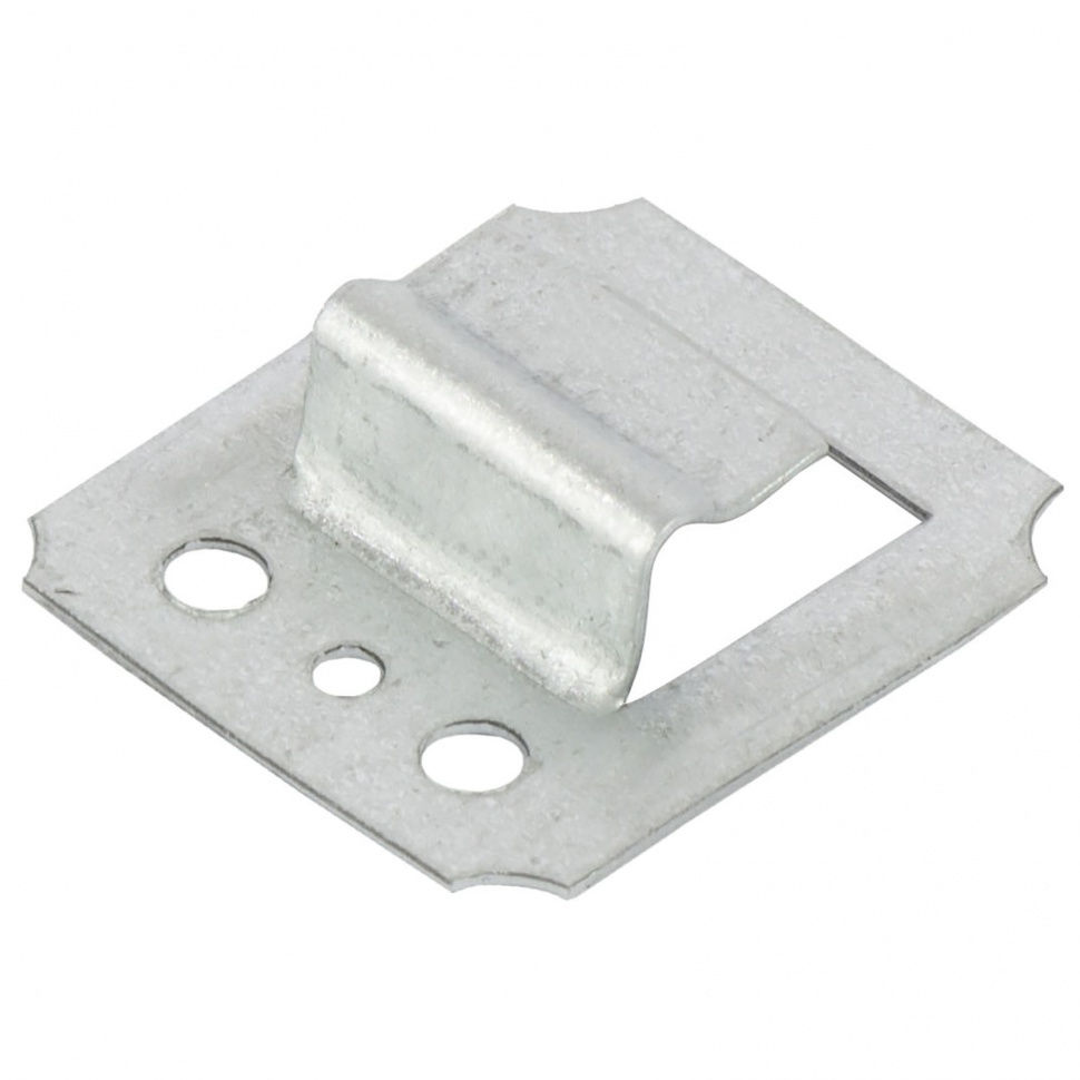 Кляймер №5, оцинкованный с гвоздями, 100 шт Сибртех (46575)