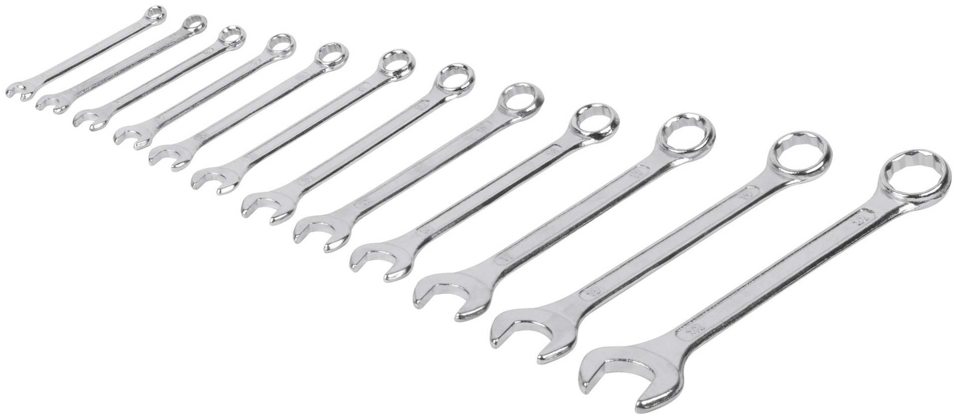 Ключи комбинированные Стандарт, набор 12 шт. ( 6-22 мм ) (63413)