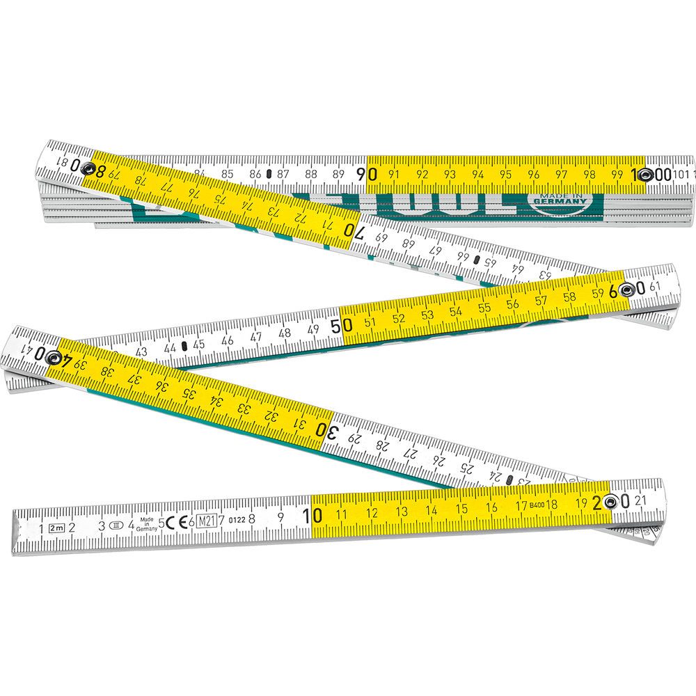 Метр складной деревянный профессиональный 2 м PRO-90 KRAFTOOL 34726