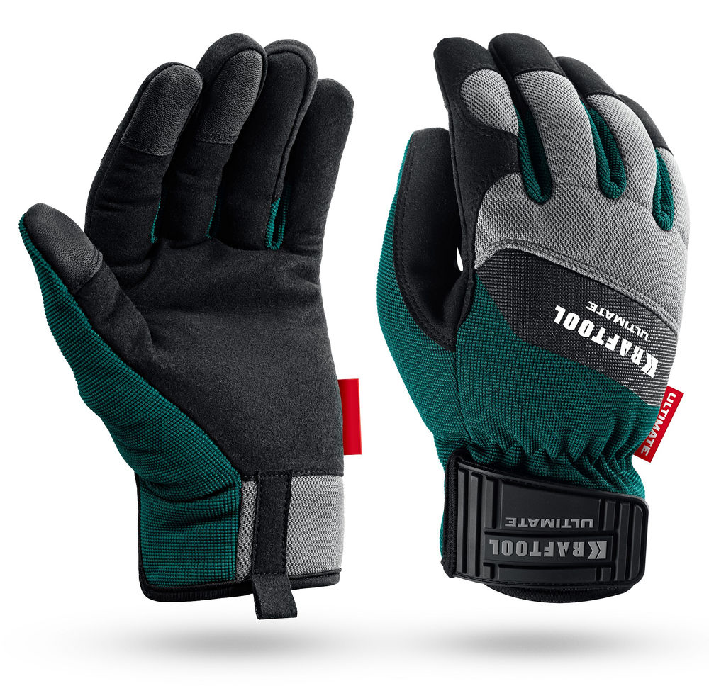 Профессиональные комбинированные перчатки ULTIMATE р.XL (10), работа с сенсорными экранами KRAFTOOL 11299-XL
