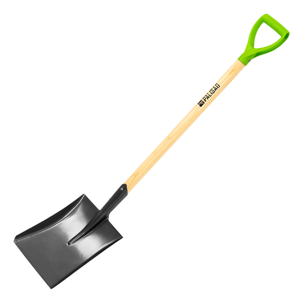 Лопата совковая, 250х295х1150 мм, деревянный лакированный черенок Palisad (61388)