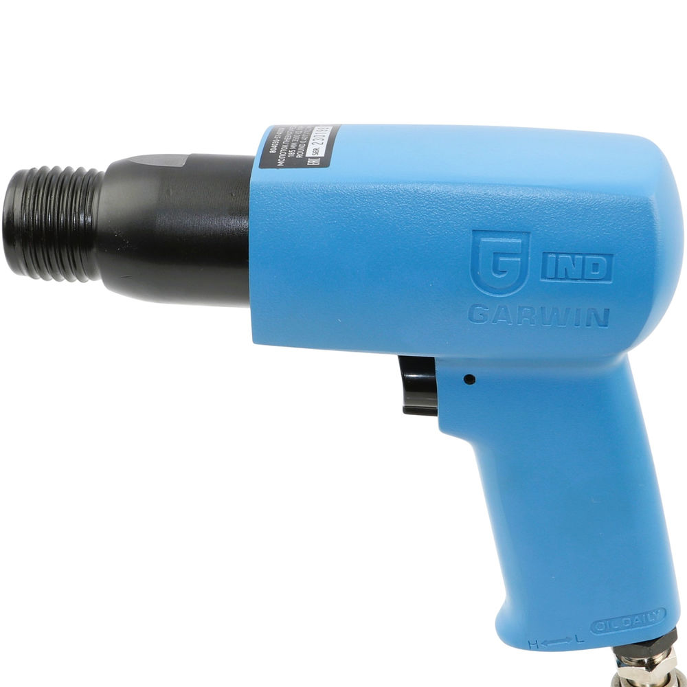 Молоток пневматический с 5-ю зубилами 185 мм, Энерг. уд. 7,2 Дж, ROUND (0.401/10,2 мм) GARWIN INDUSTRIAL 804030-57-4000R