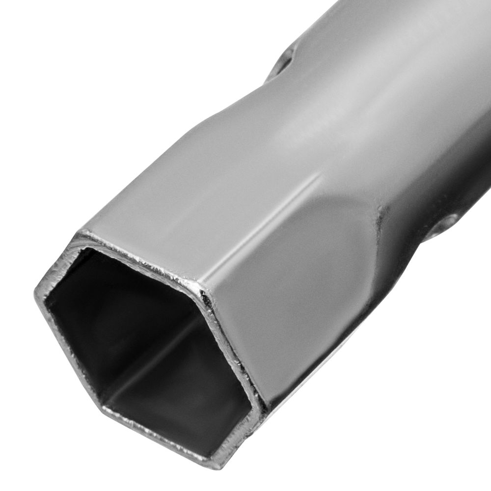 Набор ключей трубчатых торцевых, 8 х 17 мм, вороток, оцинкованные, 6 шт. Sparta (137405)