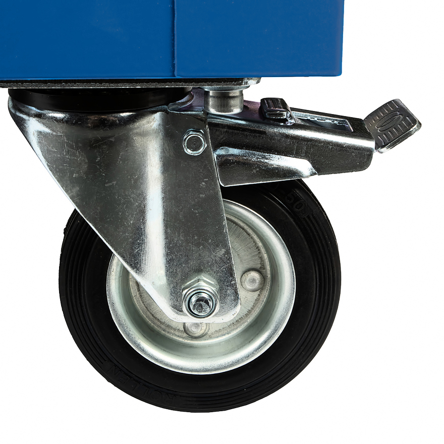 Тележка инструментальная 5 полочная Standart синяя RUNTEC RTSTD-5B