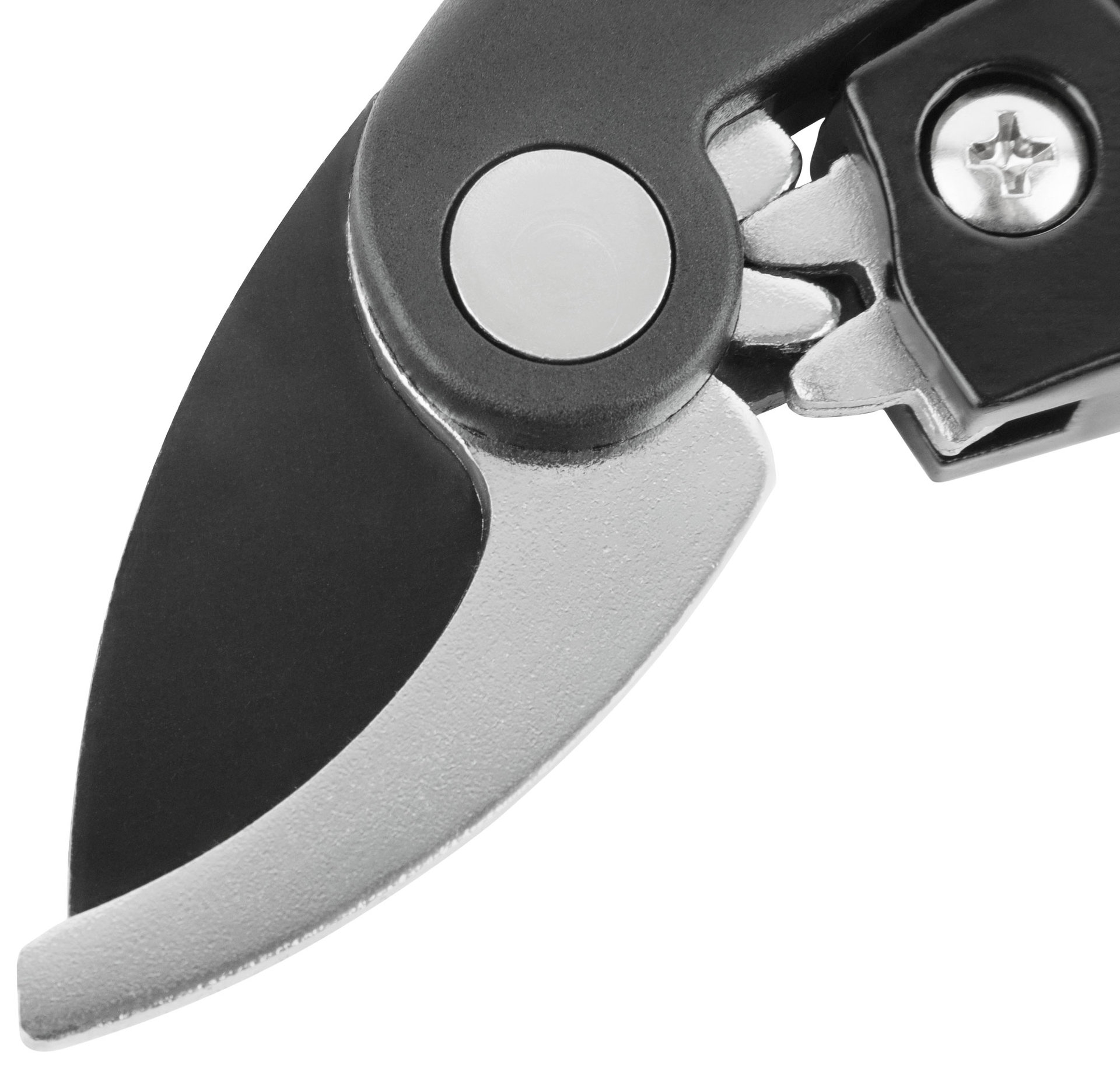 Секатор, режущие кромки внахлест, тефлон, зубчатый привод, алюминиевая и пластиковая ручки 210 мм (77092)