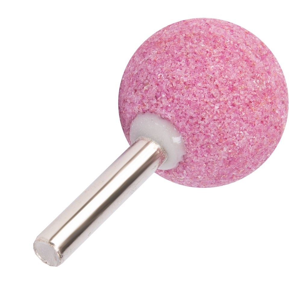 Шарошка абразивная, шар, 30 x 6 мм, F46, 3 шт Matrix (76013)