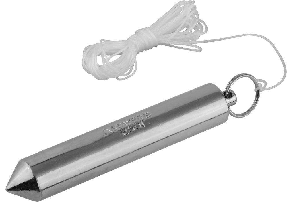 Отвес строительный со шнуром 5 м, 200 г STAYER 0635-20_z01