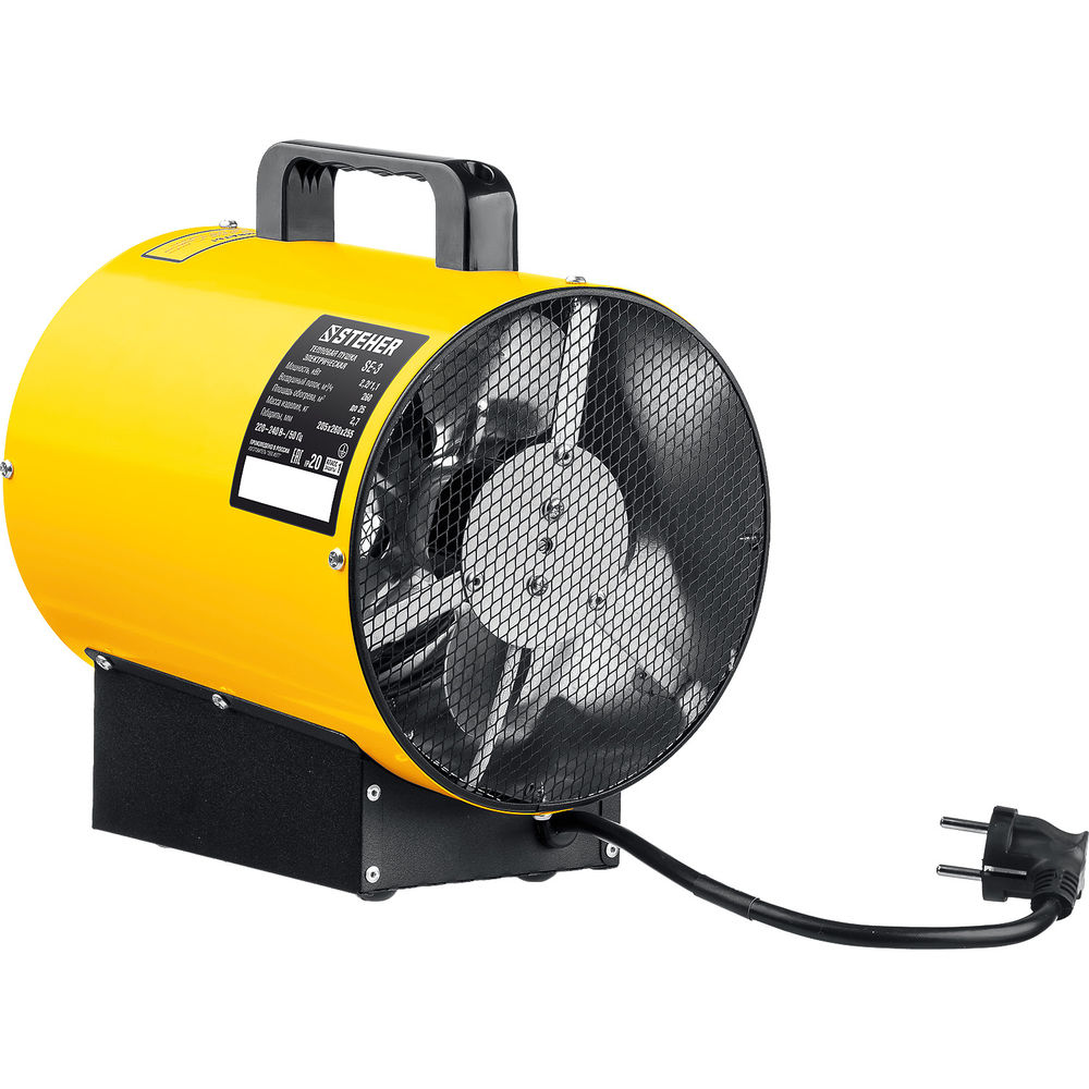 Пушка тепловая электрическая 2 кВт STEHER SE-3