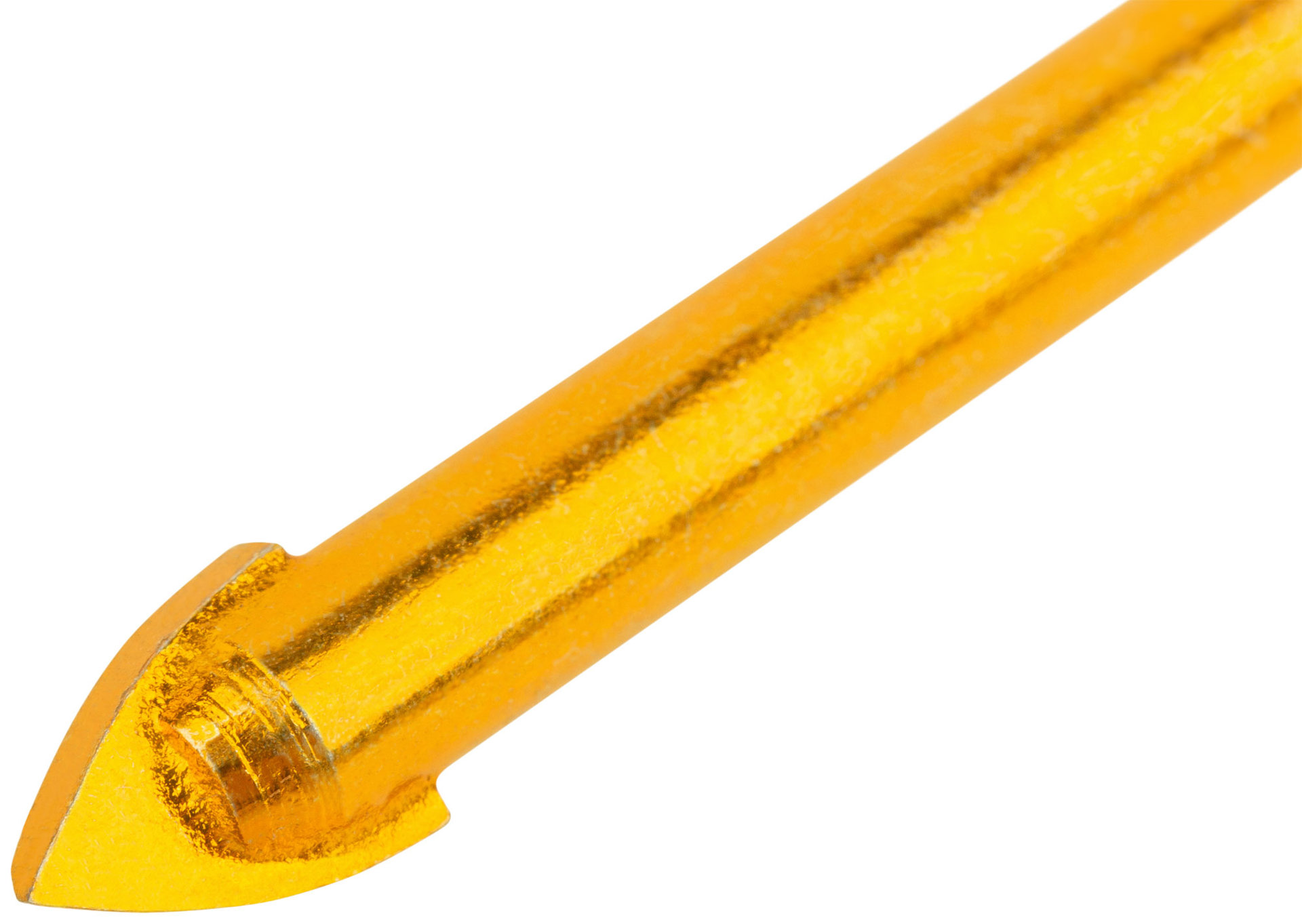 Сверло универсальное по кафелю, стеклу, керамограниту, бетону, кирпичу, трехгранный хвостовик, 6х70 мм (35174)