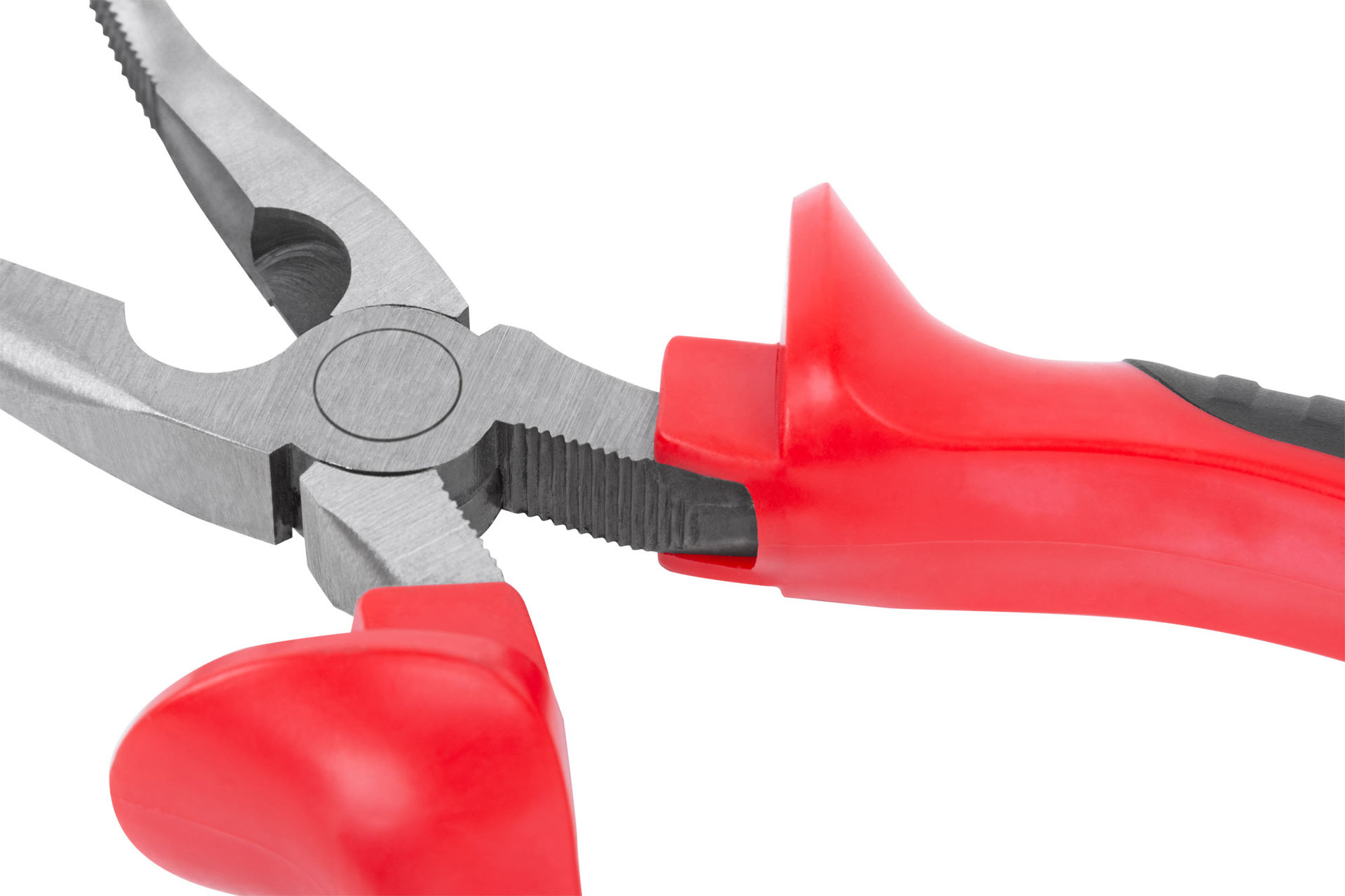 Утконосы Оптима, двухцветные обрезиненные ручки, полированная сталь 165 мм