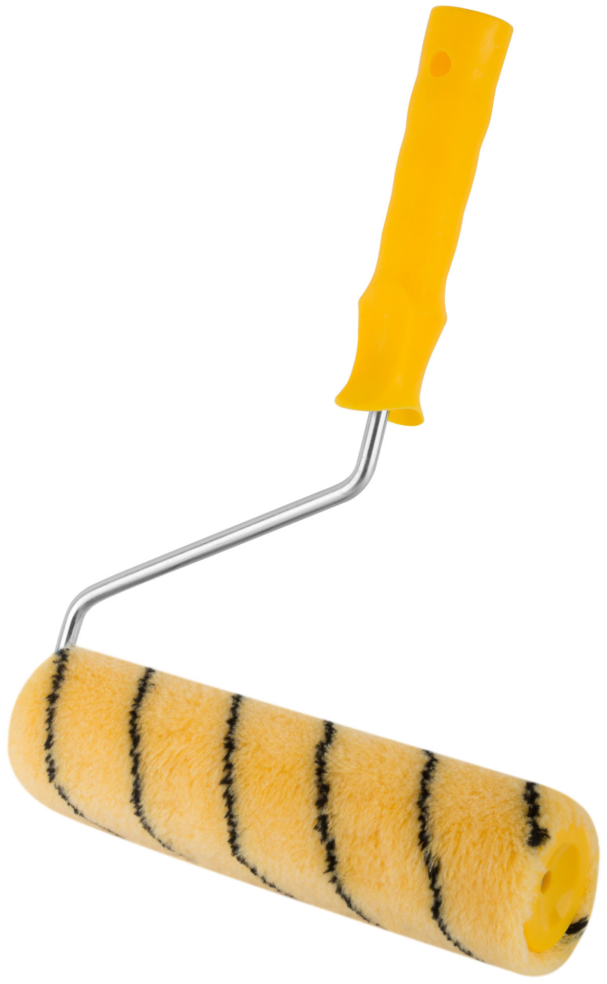 Валик полиакриловый, бежевый с черной полоской, диам. 48/72 мм; ворс 12 мм, 230 мм (01847)