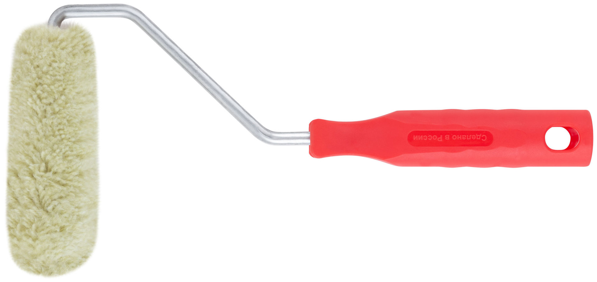 Валик полиакриловый мини зеленый, диам.15/37 мм, ворс 11 мм, 110 мм (02708)