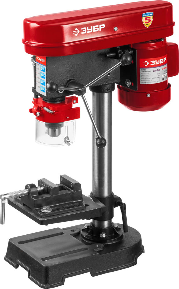 Станок вертикально-сверлильный 350 Вт 13 мм ЗУБР ЗСС-350