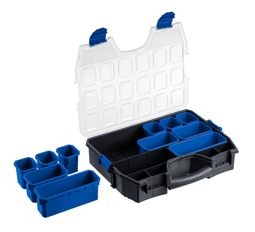 Органайзер 462 х 365 х 92 мм пластиковый со съемными лотками ЗУБР АМУР-11 38042-11