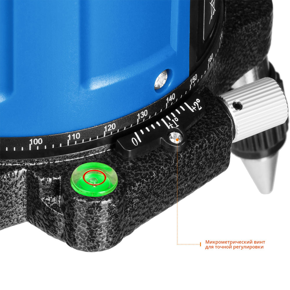 Лазерный нивелир Крест 55, 20 - 70 м ЗУБР Профессионал 34904