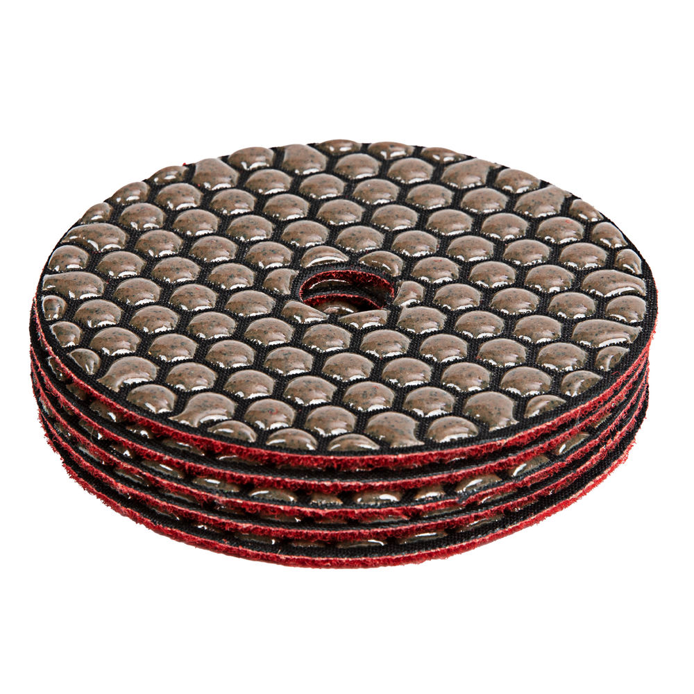 Алмазный гибкий шлифовальный круг, 100 мм, P50, сухое шлифование, 5 шт. Matrix (73500)