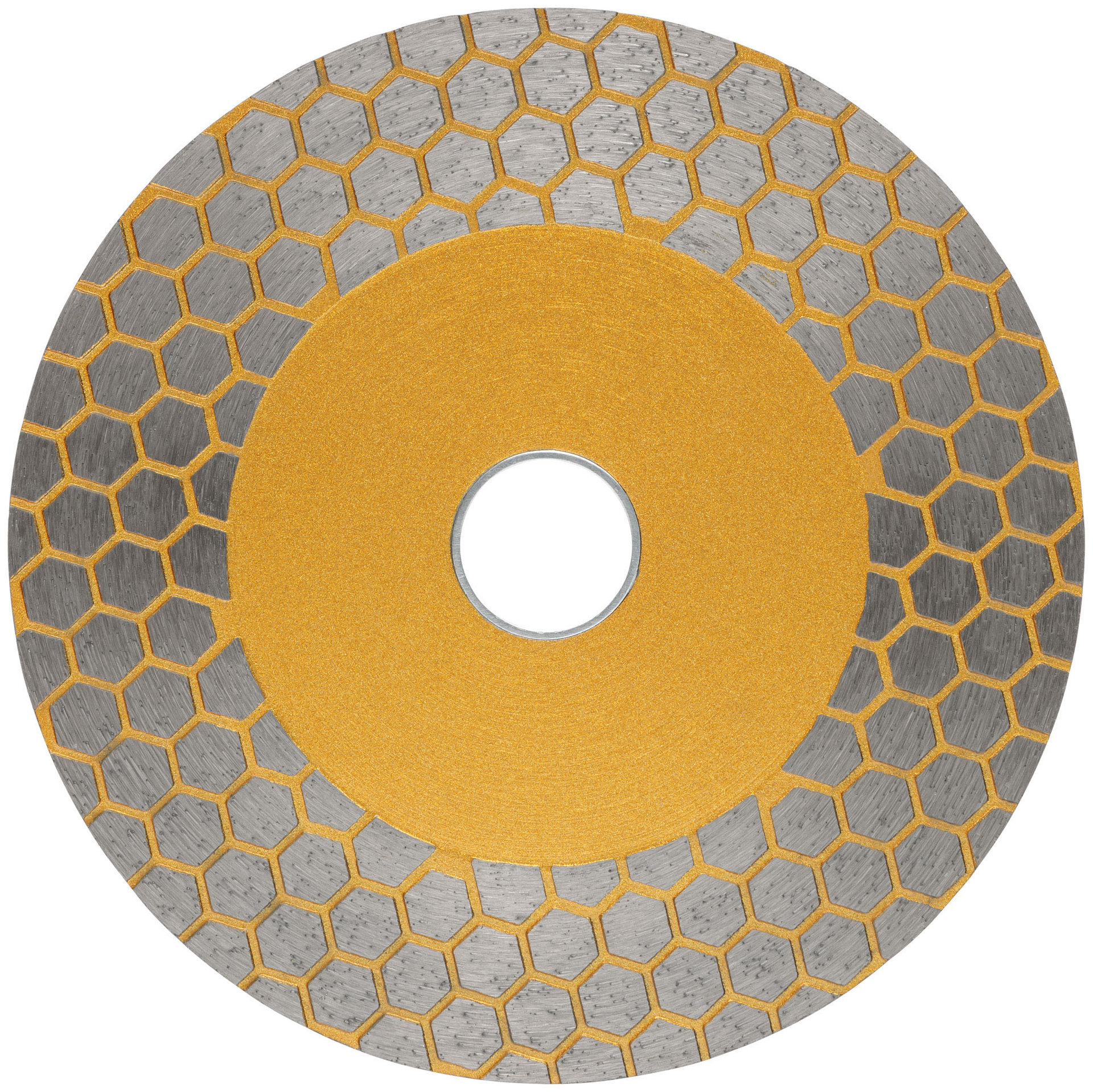 Диск отрезной / шлифовальный алмазный (сухая и влажная резка) 125х1,7х25х22,2 мм (37441)