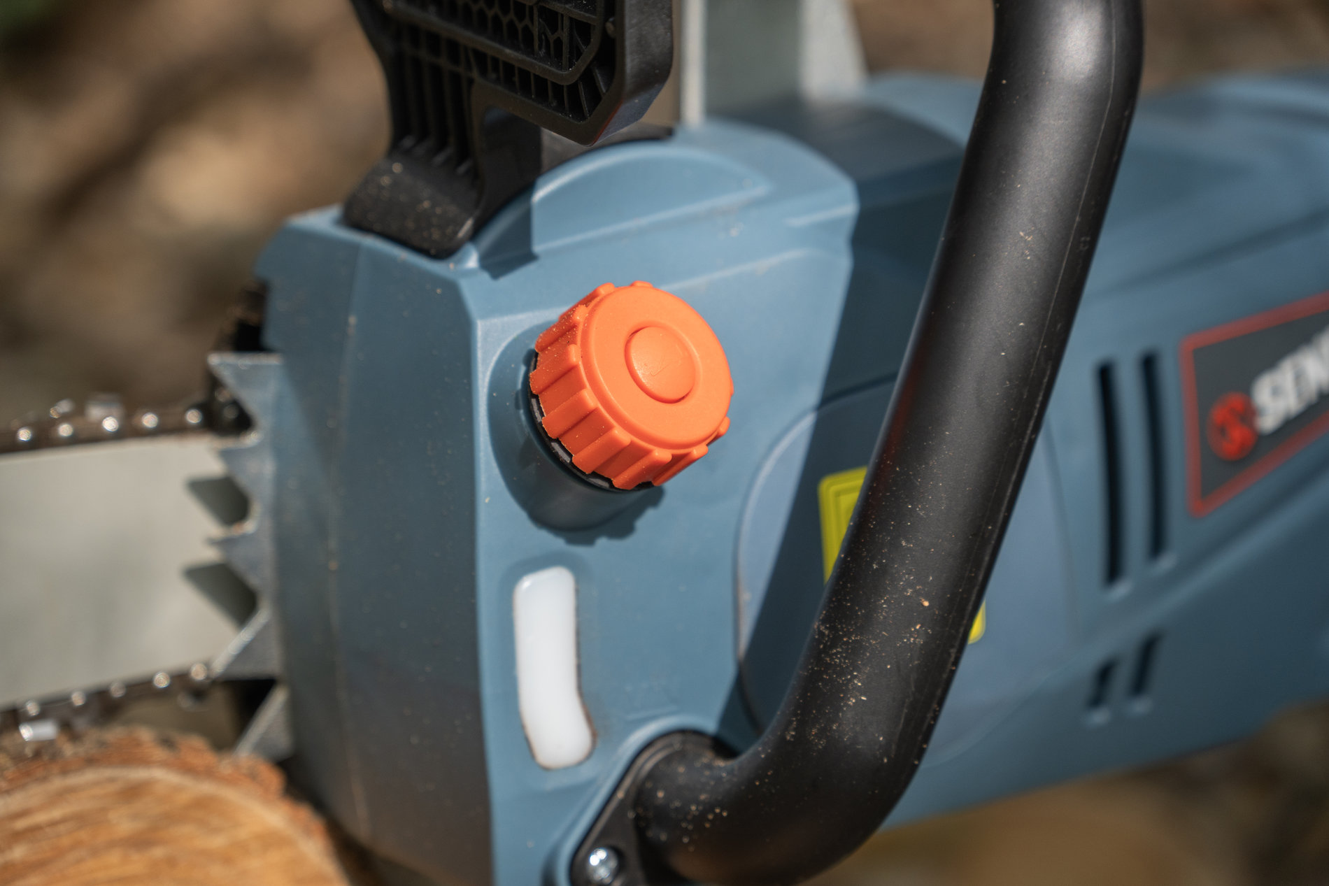 Электрическая цепная продольное исполнение пила 2400Вт, 47,5 (18)