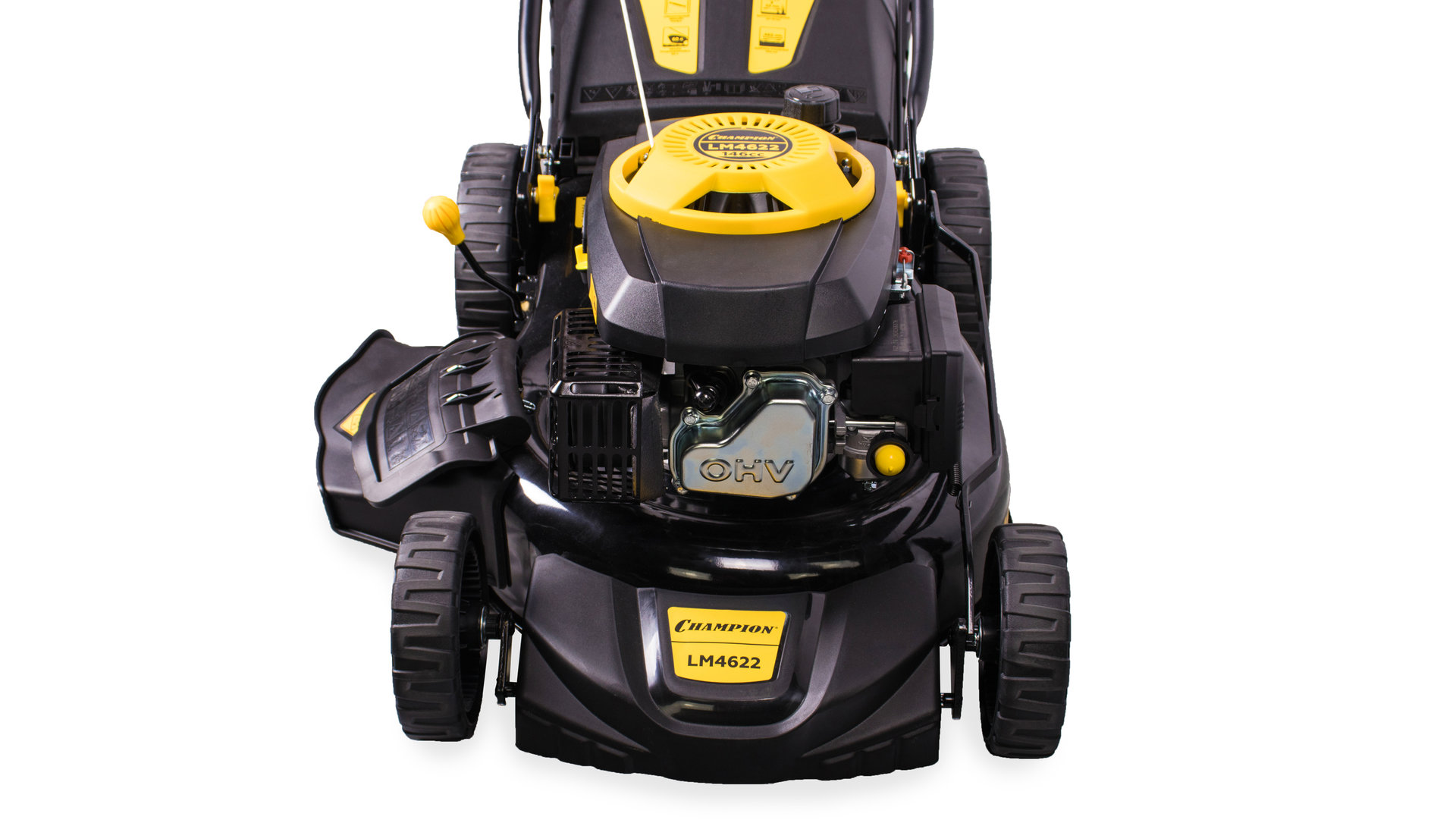 Газонокосилка CHAMPION LM4622 (2,6кВт 457мм 60л 25-75мм 1рычаг/7, 32,6кг 4в1) (LM4622)