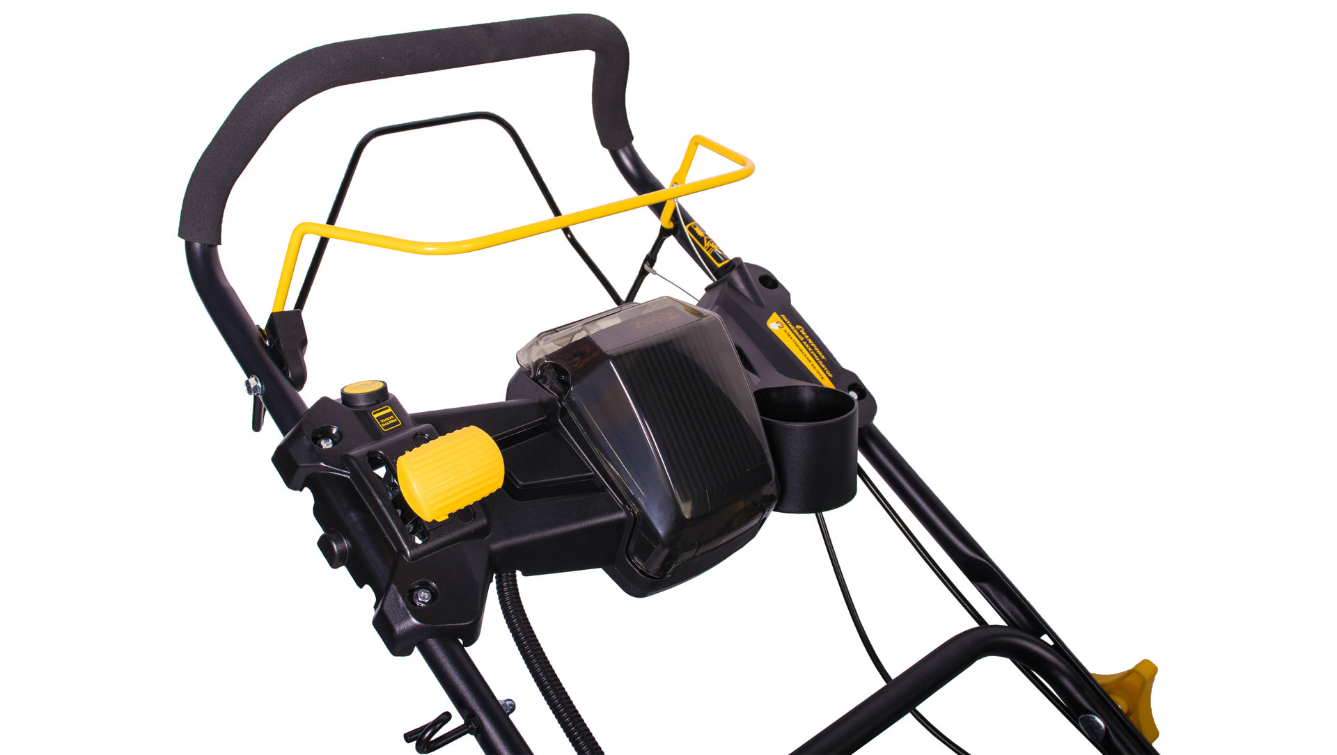 Газонокосилка CHAMPION LM5346E (4,4кВт привод 525мм70л25-75мм 1рычаг/7, 37,2кг 4в1, эл. запуск) (LM5346E)