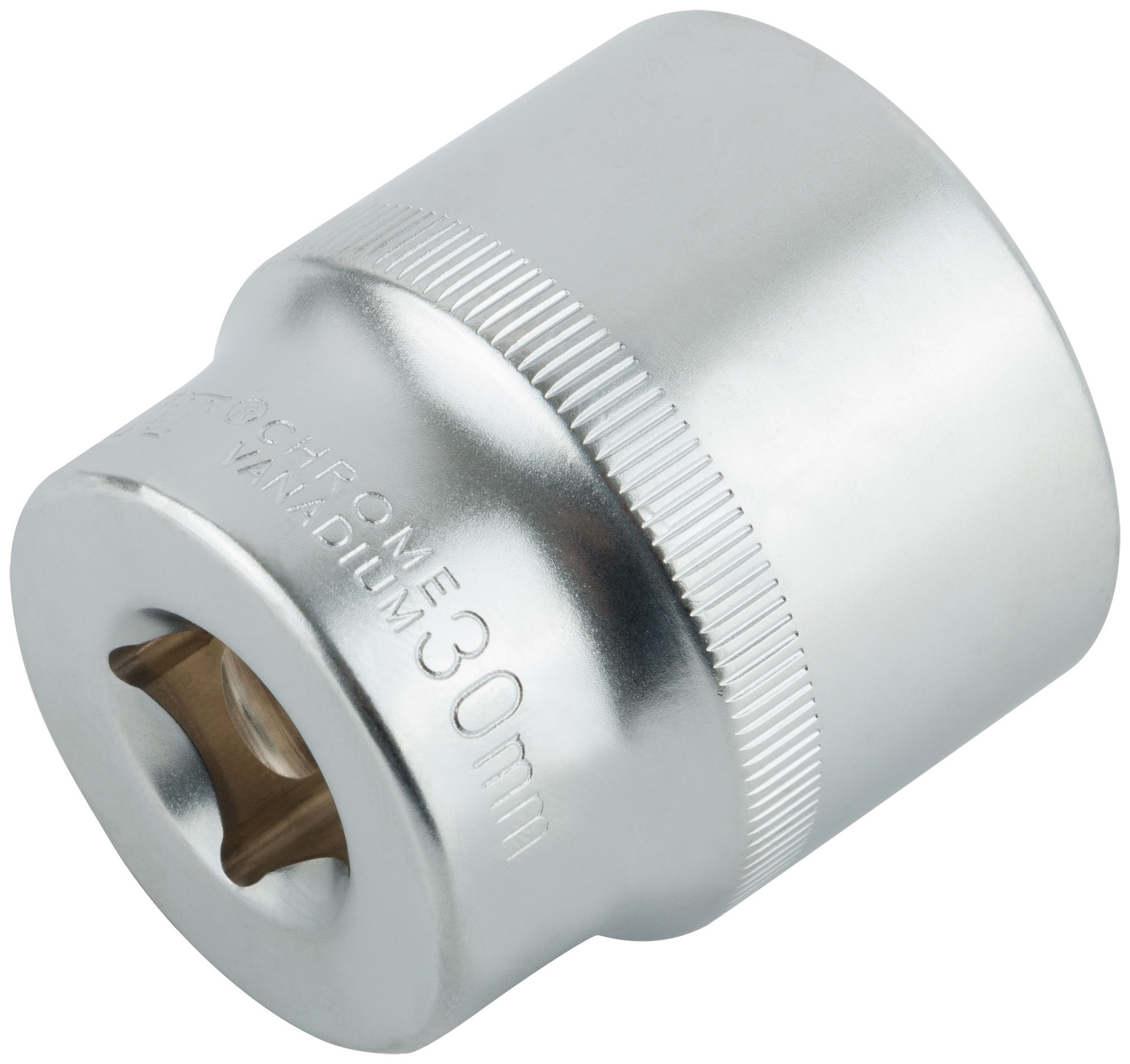 Головка 6-гранная CrV 1/2 30 мм