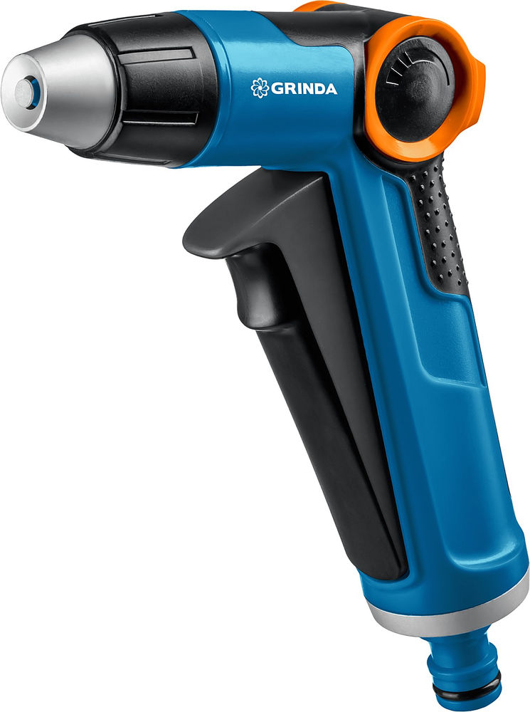 Поливочный пистолет X-R, с регулятором напора, плавная регулировка, курок спереди, двухкомпонентный, PROLine GRINDA 8-427113_z02