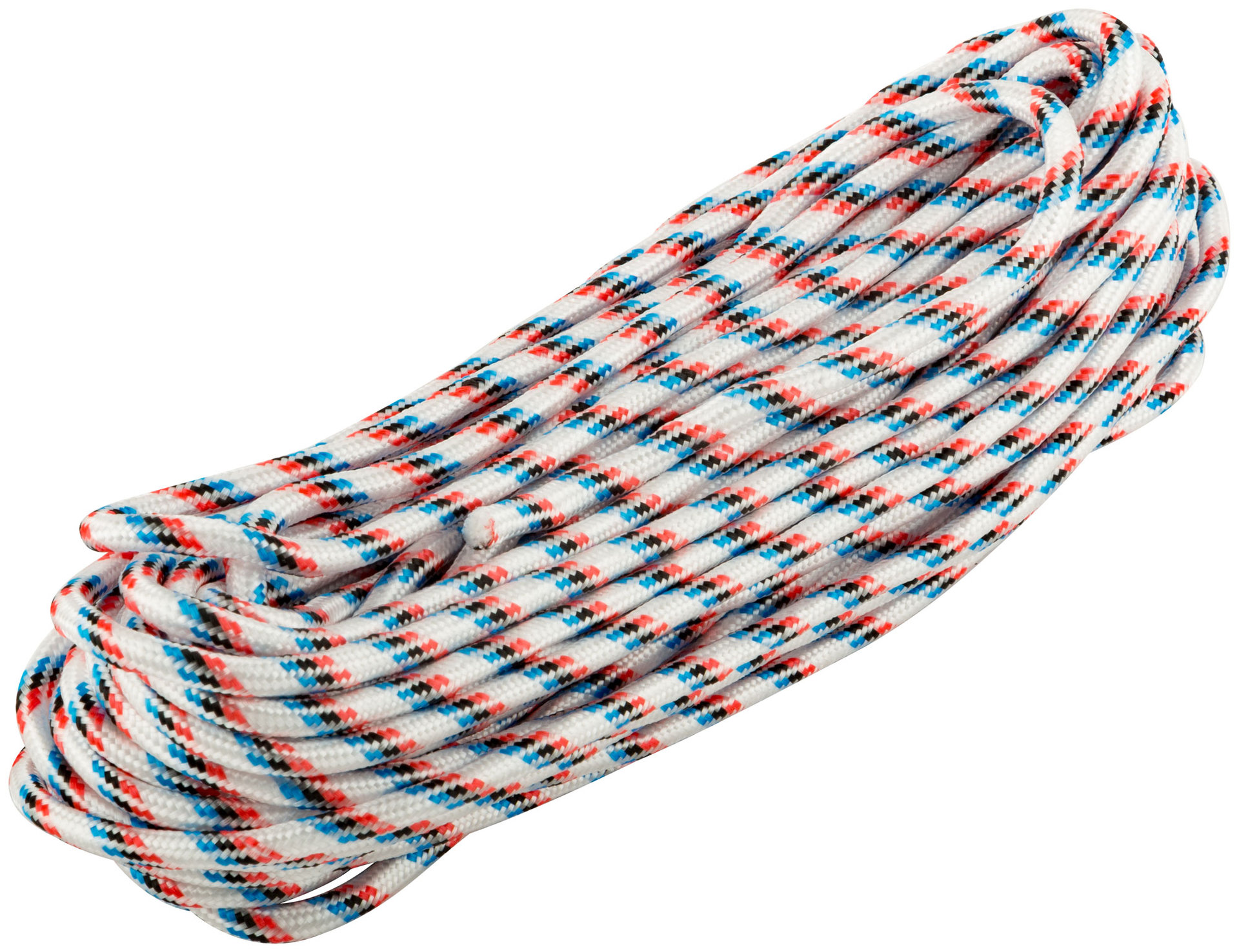 Канат полипропиленовый 24-х прядный с сердечником 6 мм х 20 м, р/н= 300 кгс (68401)