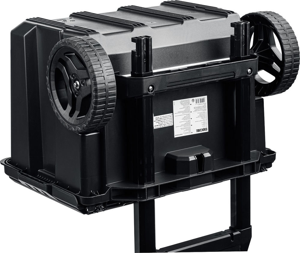 Ящик-тележка пластиковый 525 х 411 х 560 мм (21) на колесах STACKNROLL KETER 38397