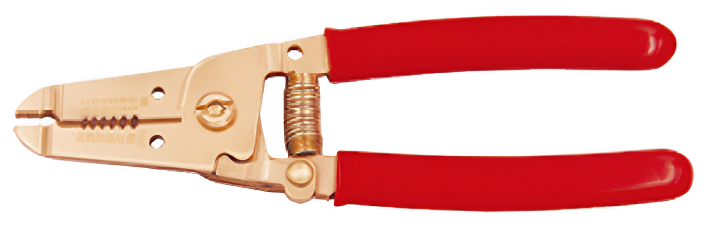 Клещи для снятия изоляции 160мм искробезопасный сплав BeCu 257E-1002, HORTZ