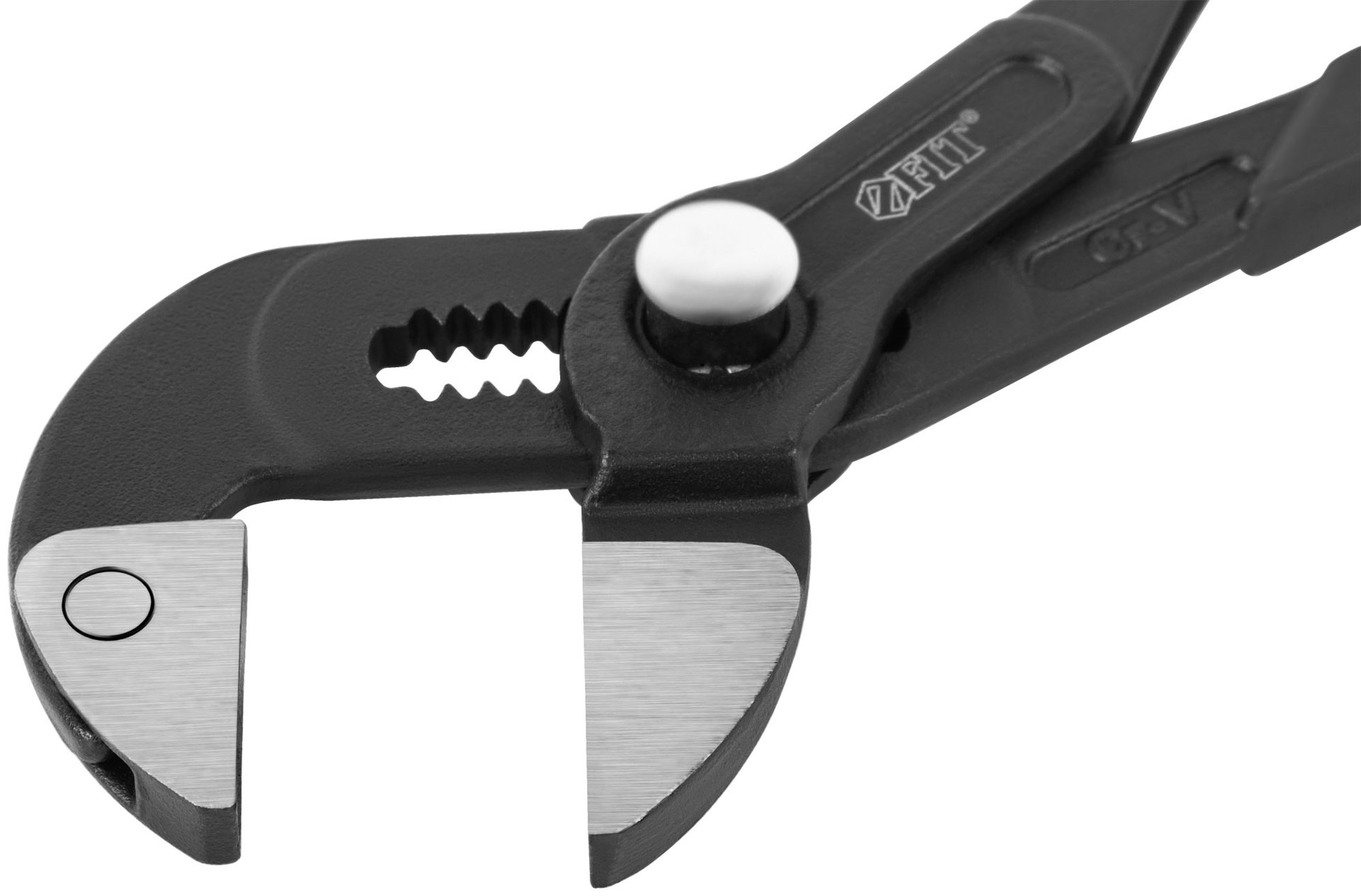 Клещи переставные CrV, быстрая регулировка, плоские губки без насечек, Профи 250 мм ( 38 / 38 мм )