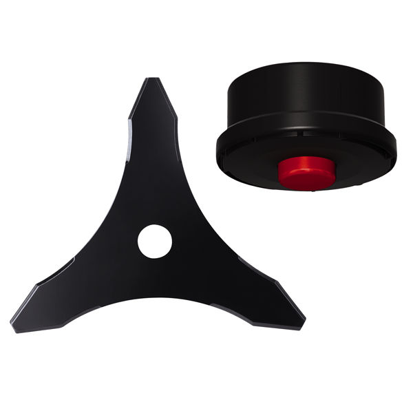 Коса аккумуляторная Einhell PXC AGILLO 36/255, 2х18В,BL,нож+леска,вел.рукоятка,без АКК и ЗУ (3411320)