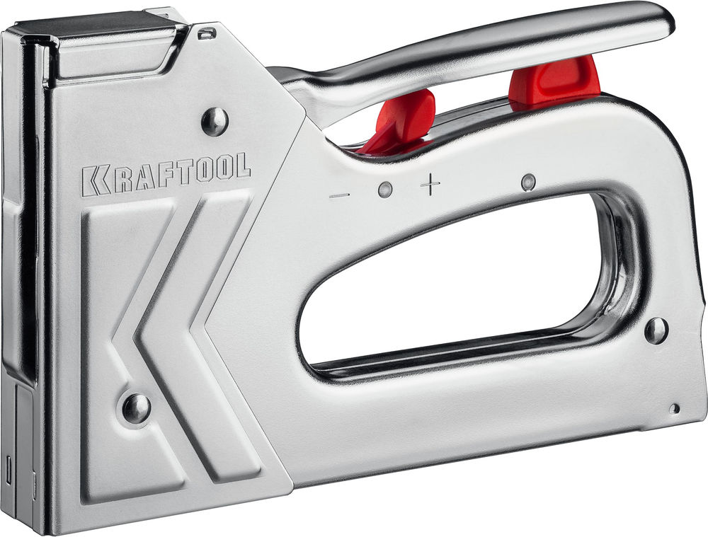 Стальной рессорный степлер EXTREM 53, тип 53 (A/10/JT21) 23GA (6 - 16 мм)/300/500 KRAFTOOL 3180
