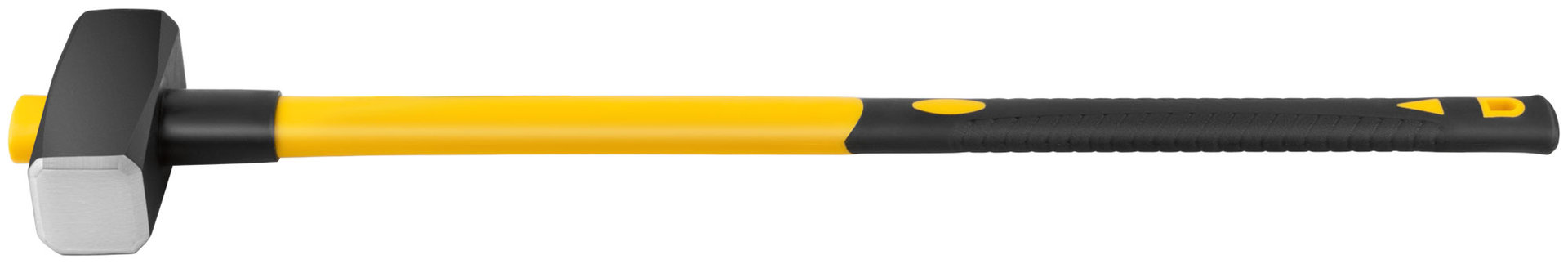 Кувалда кованая, фиберглассовая обратная усиленная ручка 900 мм, 5 кг
