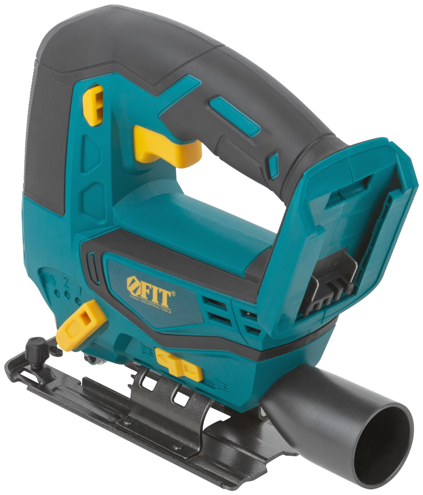 Лобзик акк. 20 В; 0-2500 ход/мин; БзП; маятник; 80 мм; 1,6 кг; рез. накл., без АКБ; коробка (79916)