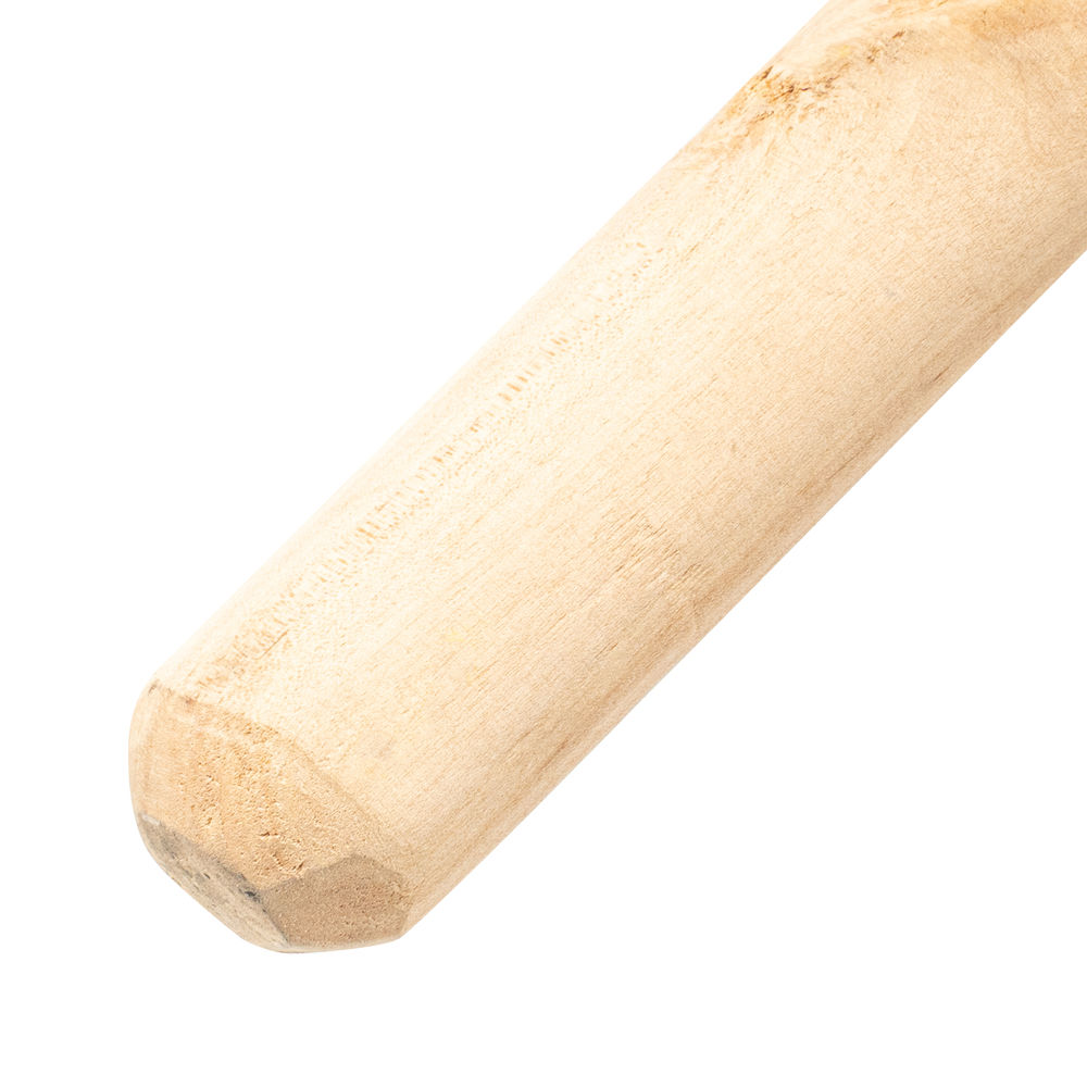 Лопата для уборки снега пластиковая, 380х385х1420 мм, оцинк. планка, деревянный черенок (6157453)