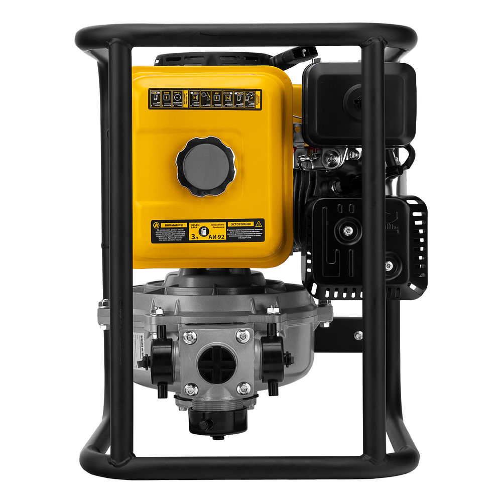 Мотопомпа бензиновая высоконапорная PX-50H, 7 л.с, 2, 600 л/мин, глубина 8 м, напор 65 м Denzel (99203)