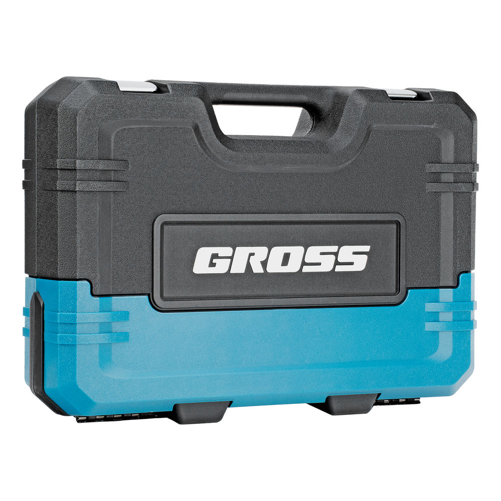 Набор инструментов, 1/4, 1/2, CrV, 120 зубьев, 78 предметов Gross