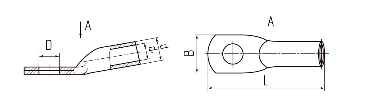 Наконечник кабельный ТМ 2.5-5-2.6 (КВТ) (86990)