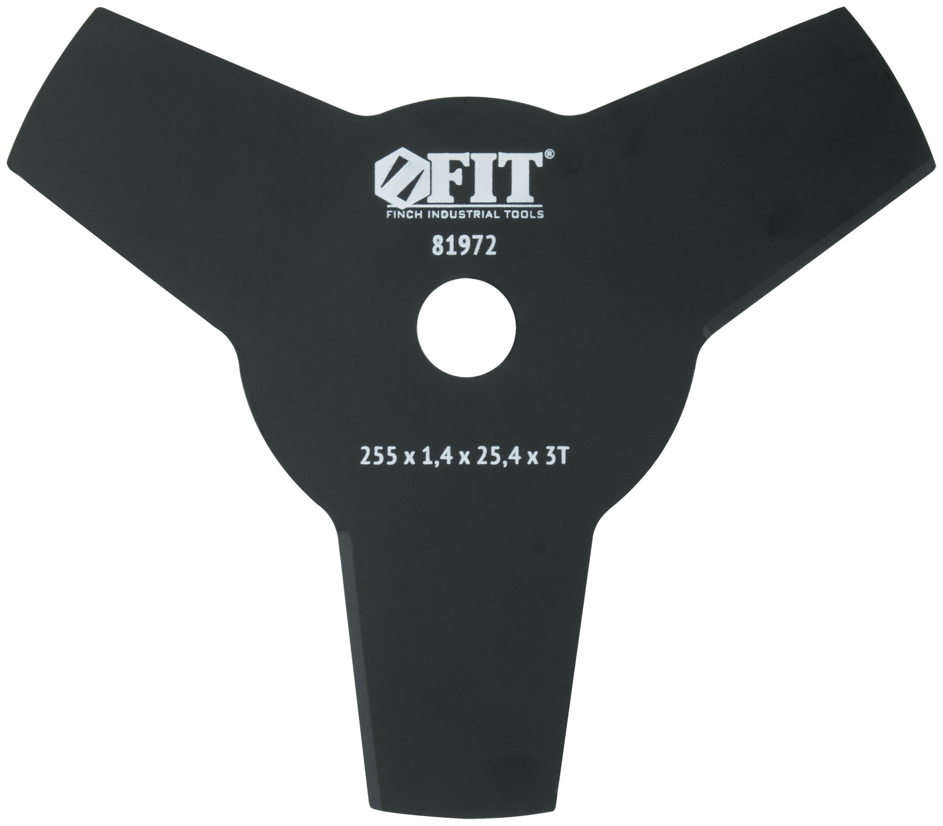 Нож для триммера, 3 лопасти, 2-х сторонние лезвия 255х25,4х3Т (81972)